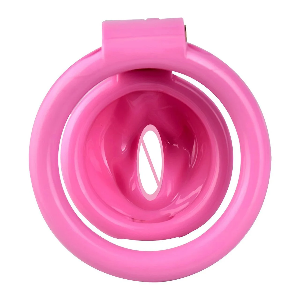 Small Ultra-simulation Chastity Cage With 4 Sizes Lock Cock Ring for BDMS Sissy Gay Customer Male Cock Cage Adult SexToys