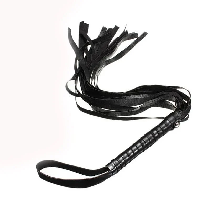 Role Play Bondage Games Red Handle Erotic Adult Fetish Toys Floggers and Whips