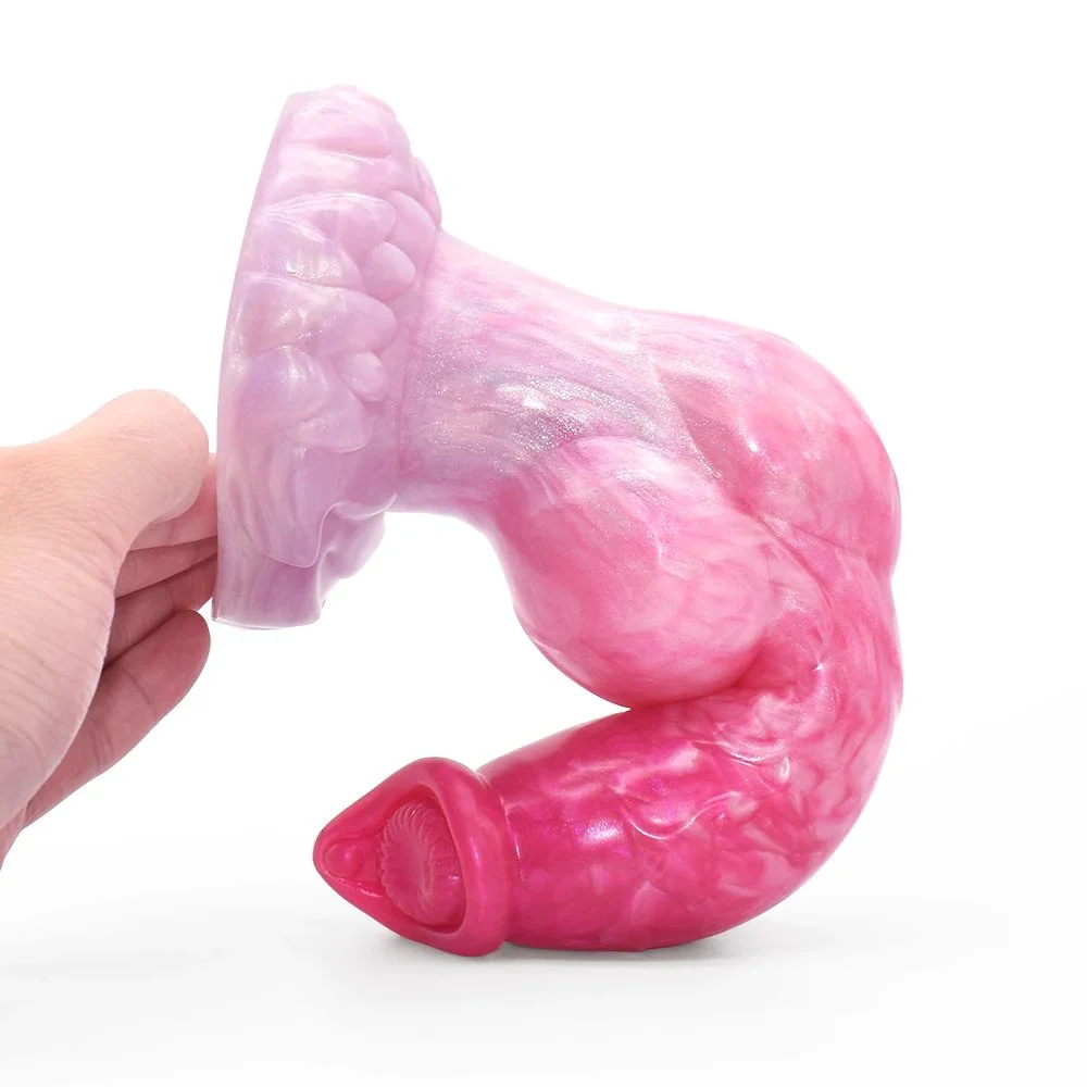 9.25 Inch Large Monster Artificial Penis Dildo Color Peach Witch Realistic Sex Shop Toy for Women