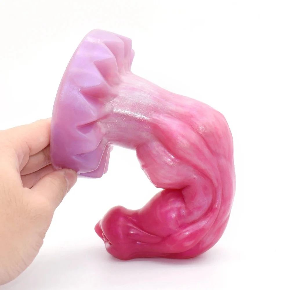 9 Inch Huge Animal Dog Knot Anal Sexy Vagina Toy Silicone Dildo for Women Anal Plug for Male Gay Pleasure