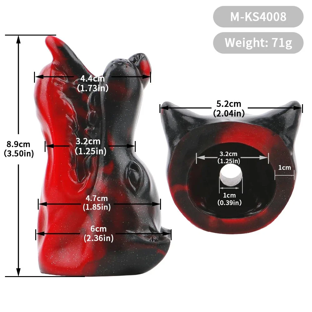 Set Adjustable Dog Mouth Plug Fantasy Mouth Gag Ball Adult Toys Female Male Slave Soft Hole Mouth Plug