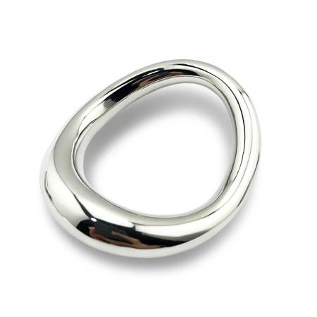 Stainless Steel Irregular Design C Ring Curved Ergonomic Metal Cock Ring 3 Sizes of Penis Ring