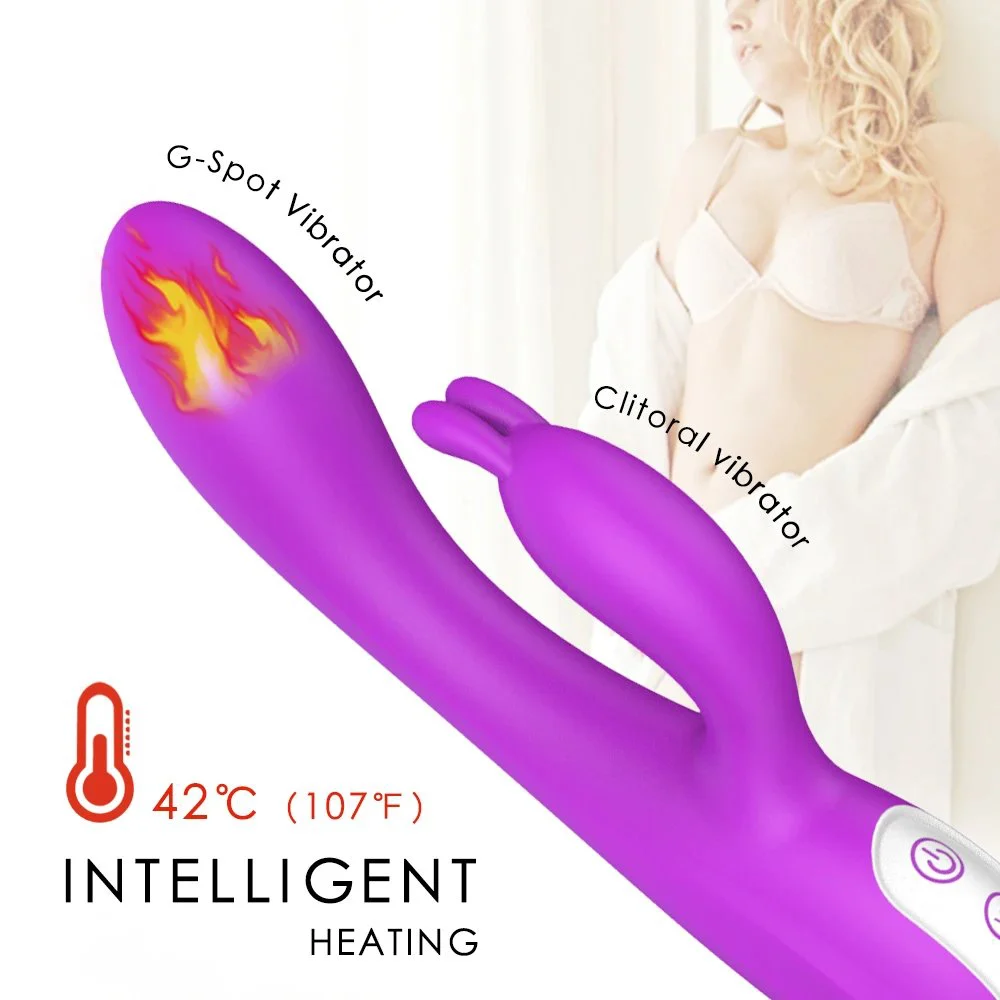 Strong Vibration Bone-Free Vibrator with Heating Feature for Couples and Female Friends