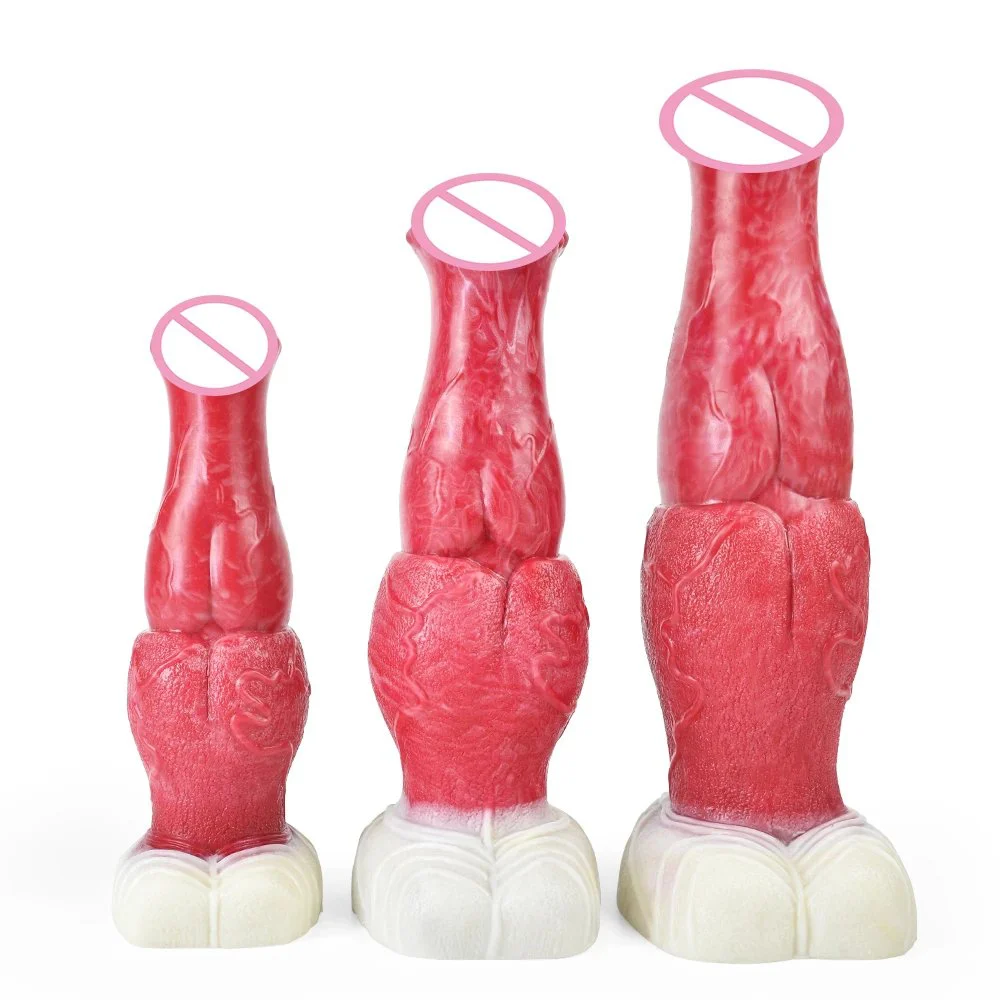 9.17 Inch Huge Monster Realistic Sex Shop Toy Artificial Silicone Anal Sexy Vagina Toy Monster Dildos for Woman Man