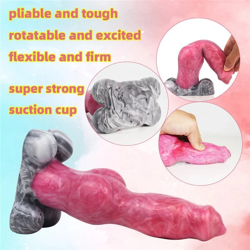 Alien Penis Dog Penis Sex Toys for Girls