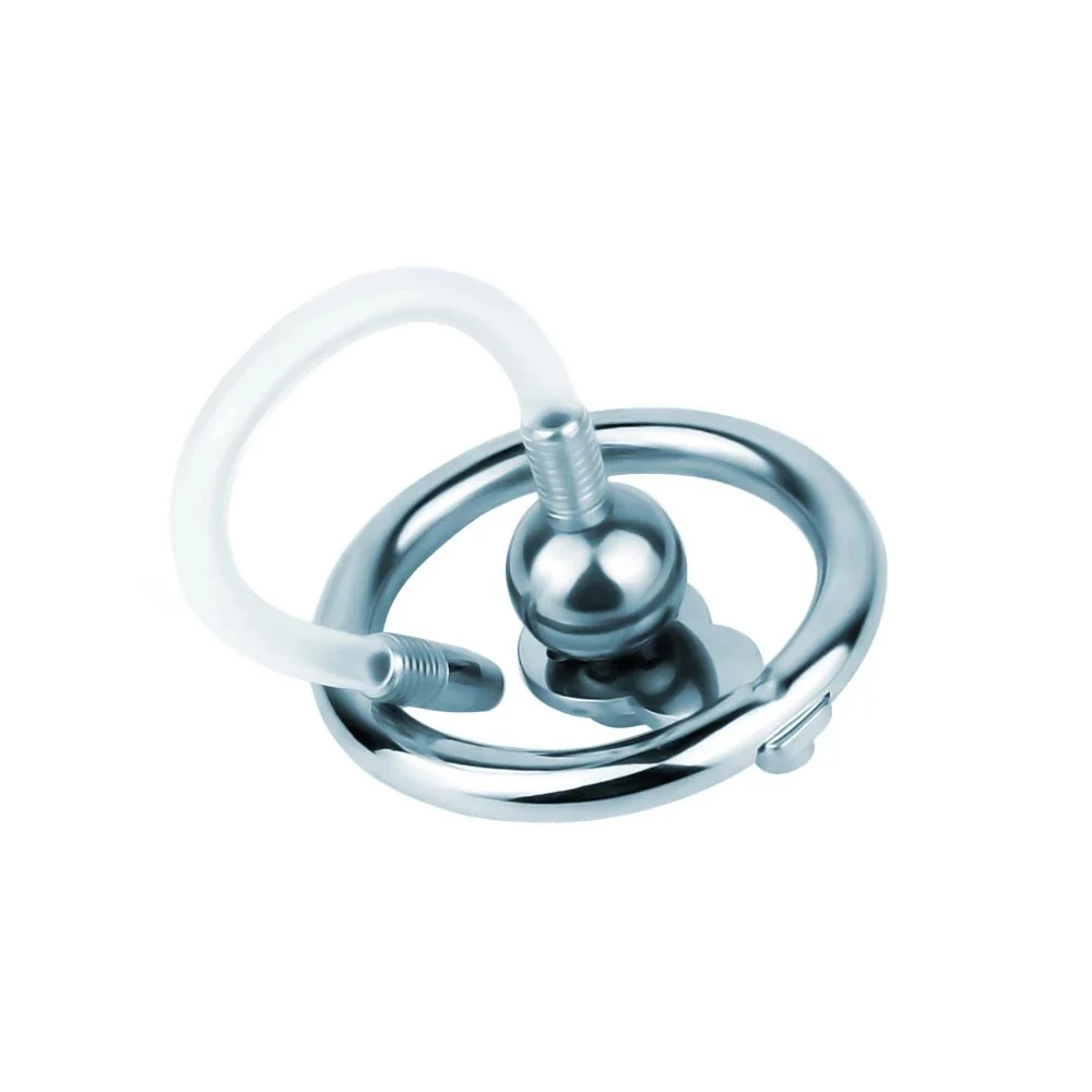 Total High 24mm 304 Stainless Steel Small Tiny SM Sex Toy Male Chastity Belt Device for Men