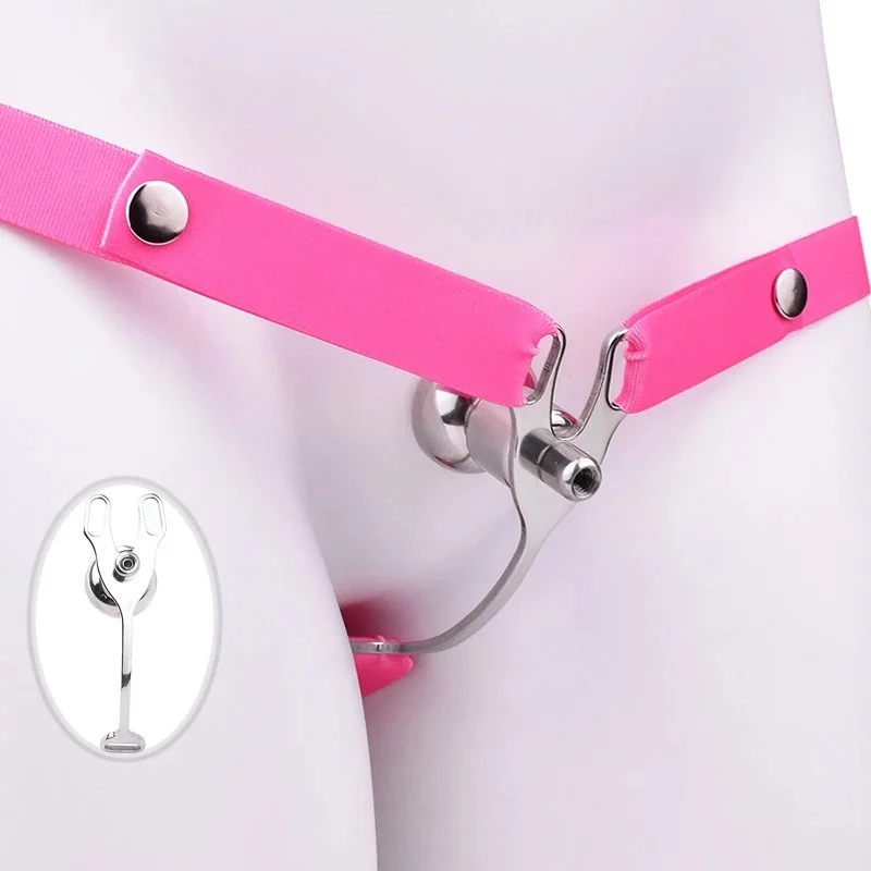Sissy Vaginal Cage Disc Chastity Cock Cage for Sissy and Women Sissy Chastity Cage Device Male BDSM Collection Toy
