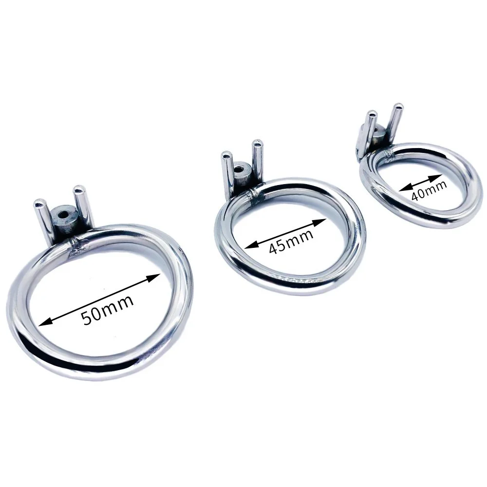 Total High 90mm 304 Stainless Steel Chastity Belt Bondage Homemade Male Chastity for Male