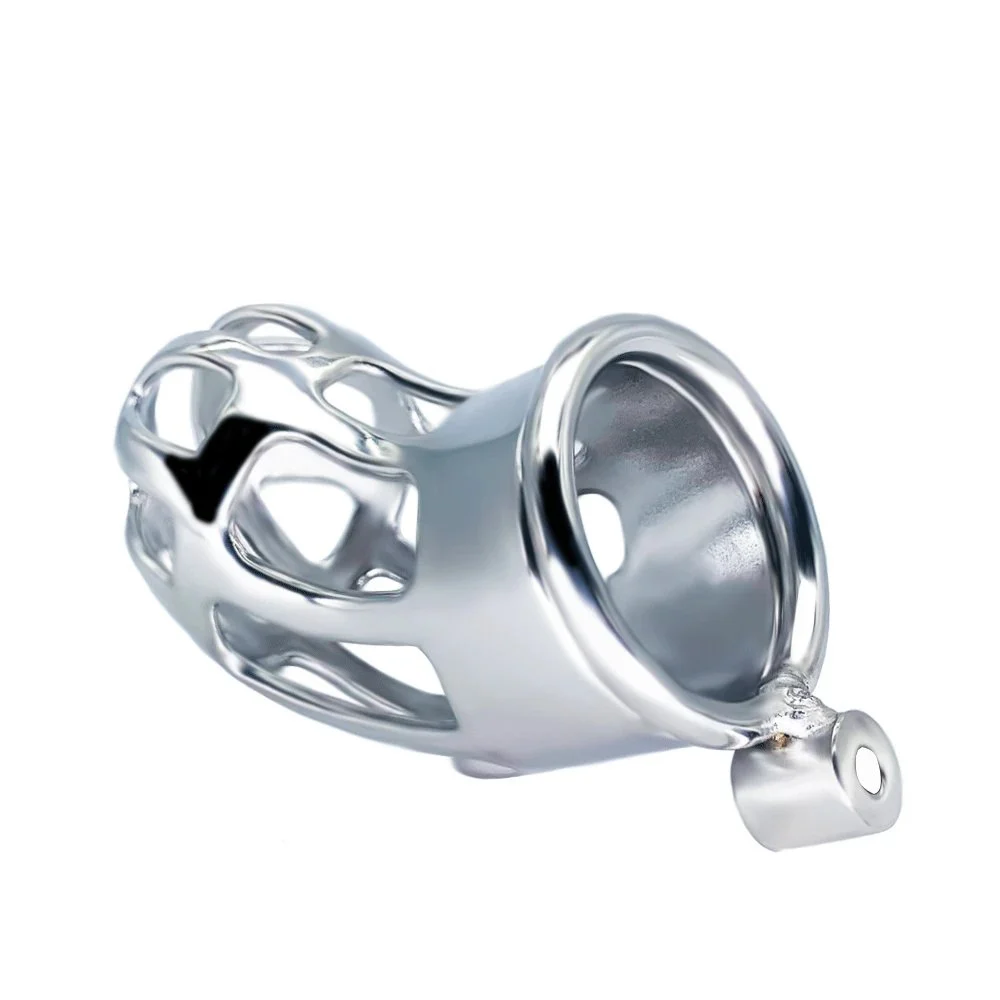 Total High 90mm 304 Stainless Steel Chastity Belt Bondage Homemade Male Chastity for Male
