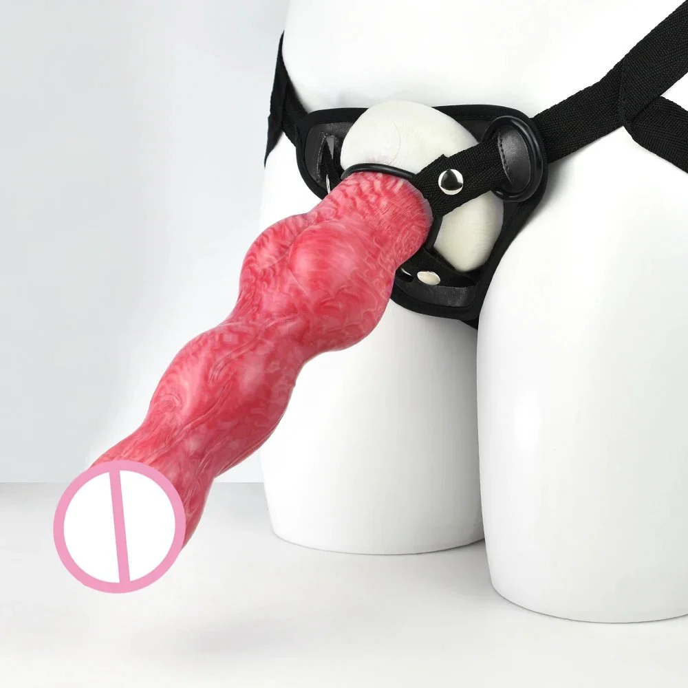Men Huge Wearable Dildo Penis Thrusting Toys Sex Adult Women Artificial Penis Strap on Realistic Dildo Dildos for Men