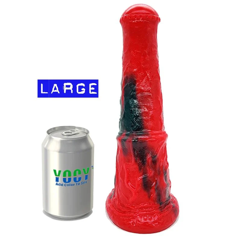 Adult Toys Animal Centaur Dong 11 Inches Silicone Colorful Art Craft Sex Toy Long Thick Large Horse Dildo