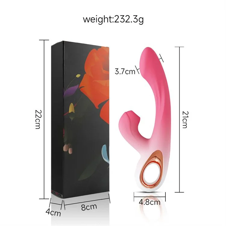 Rechargeable 10 Modes Clitoral Stimulator for Women Female Sex Toy Sucking Rabbit Vibrator