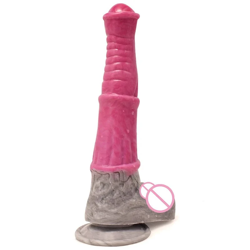 9.8 Inch Horse Dildo Realistic Erotic Sex Toy Vibrator Rechargeable Women Sex Toy Masturbation Kinky Vibration