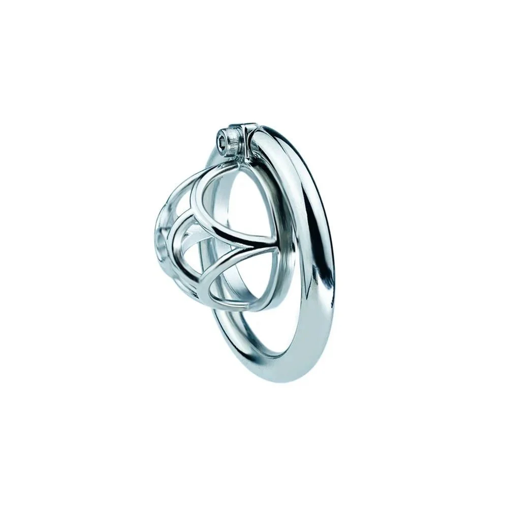 Raptor Stainless Steel Chastity Lock Male Screw Version Lightweight Birdcage Standard Hollow Chastity Lock Sex Cage