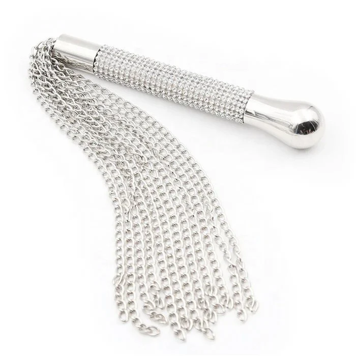 Adult Fetish Sex Toy Metal Whip and Flogger Paddles for Couples