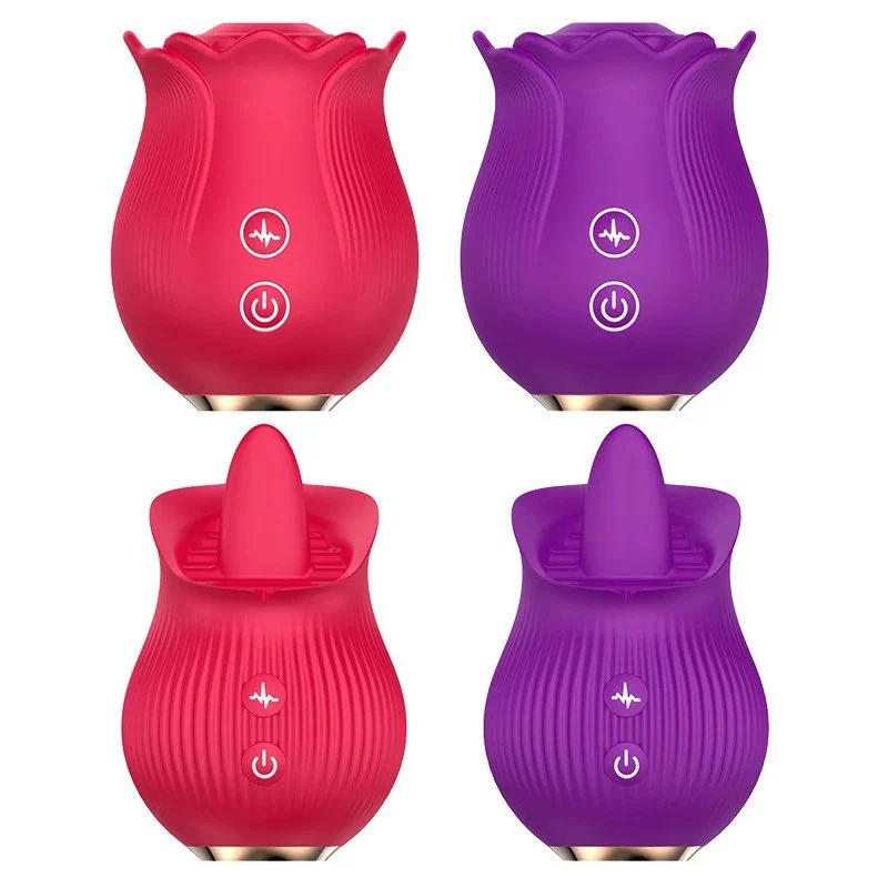 Rose Sex Toy Vibrator for Woman Clitoral Stimulator Nipple Sucker Sucking Rose Vibrator