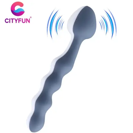 Silicone Anal Plug Beads Vibrator Sex Toy G Spot Stimulation Orgsm Adult Masturbation Sex Toys Anal Beads for Couple