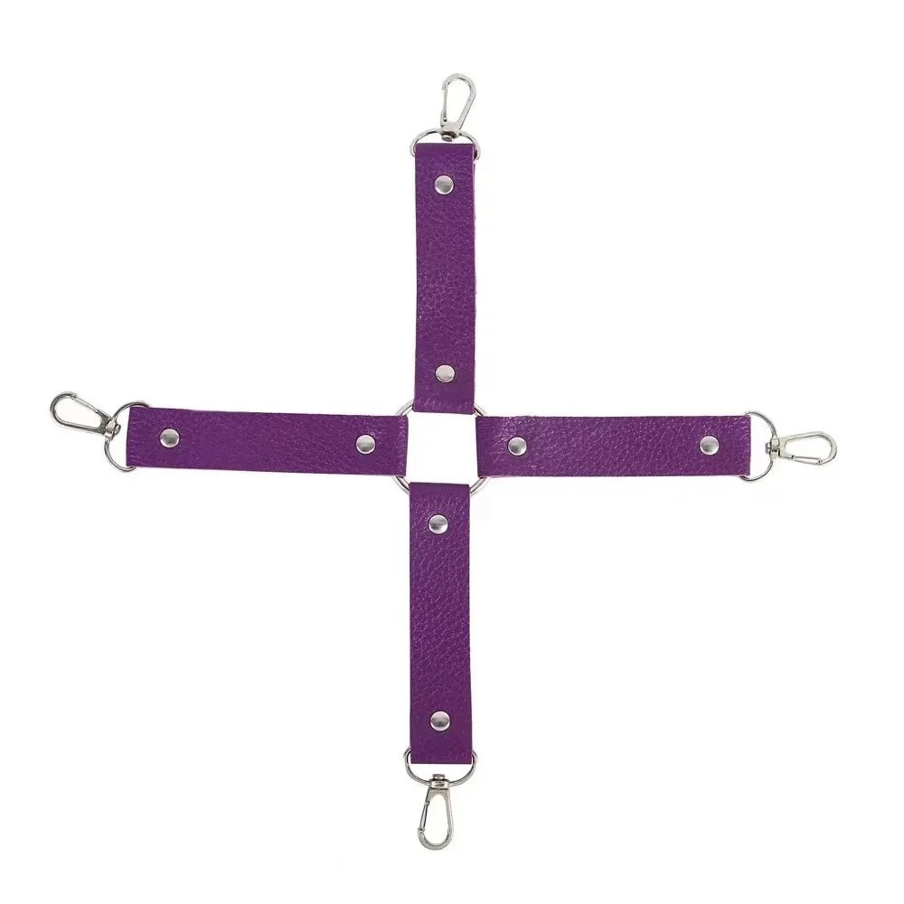 14 Pcs kit Leather Bondage Kit Sm Slave Passion Fetish Bed Restraints Handcuffs Gag Whip Collar Sex Bondage Set Gay