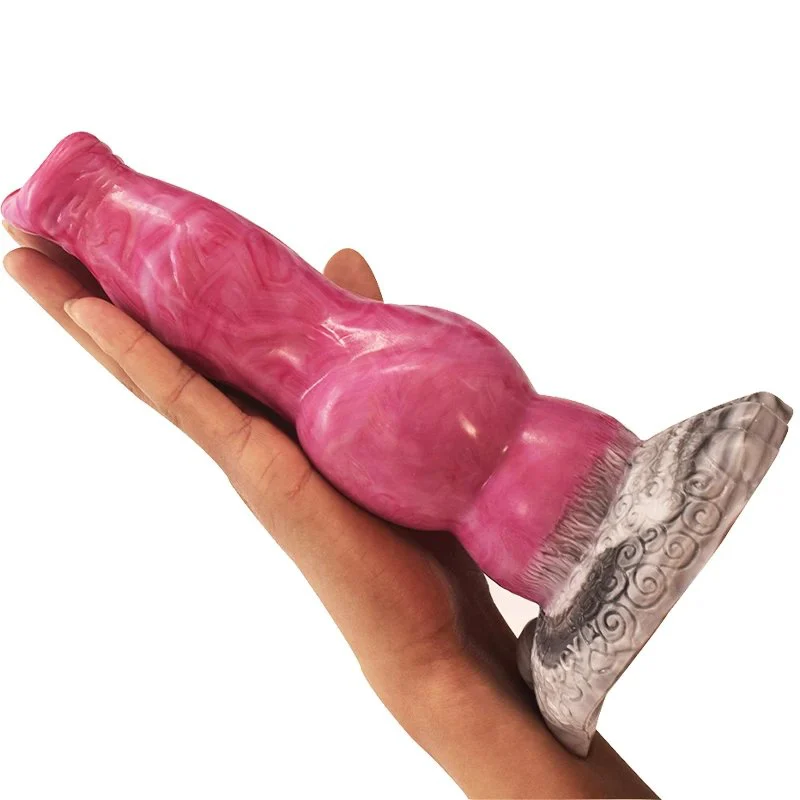 8.5 Inch Vibrator Fantastic Animal Erotic Sex Toy Monster Dildo Gory Color Realistic Dog Dildo for Women