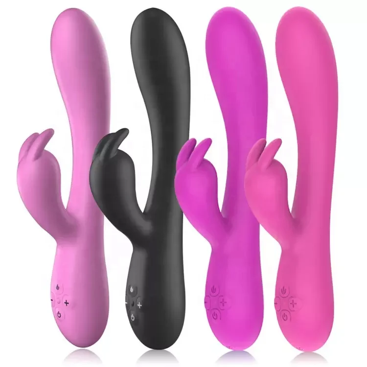 Sex Toys Vibrator for Woman Clitoris Stimulator Double Motor G Spot Heating Rabbit Dildo Vibrator