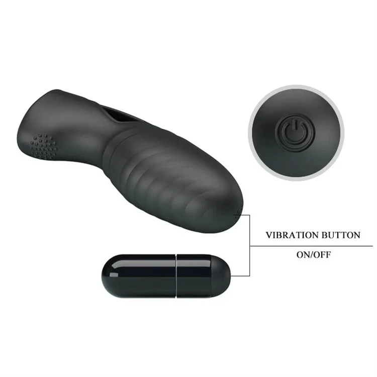 Sex Toy Vibrating Finger Sleeve Female Masturbator Finger Sleeve Vibrator G Spot Orgasm Massage Clit