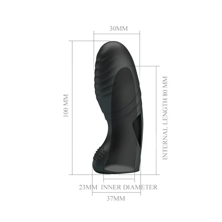 Sex Toy Vibrating Finger Sleeve Female Masturbator Finger Sleeve Vibrator G Spot Orgasm Massage Clit