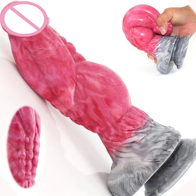 9 Inch Fantastic Series Monster Dildo Gory Beast Dildo Juguete Anal Plug Sex Toy Kinky for Women