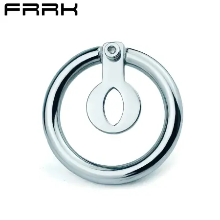 Total High 24mm 304 Stainless Steel Artificial Male Chastity Belt Plug for Men
