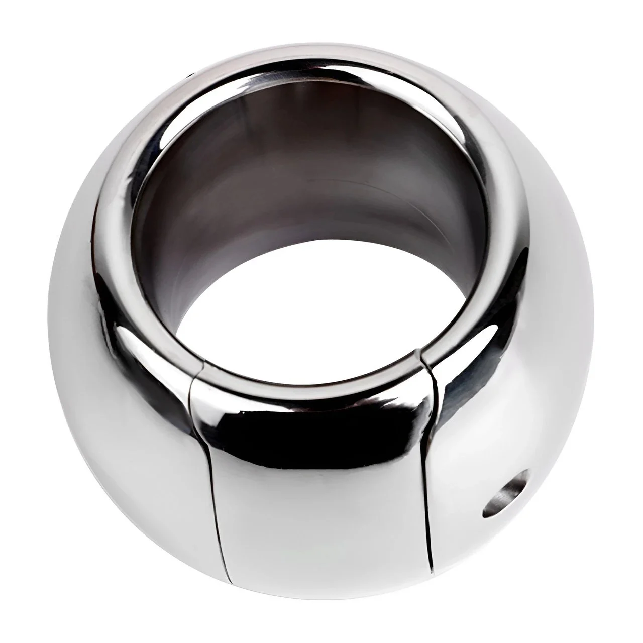 Stainless Steel Penis Bondage Cock Ring Heavy Male Ball Sex Toys for Male Delay Ejaculation Sex Toy Men