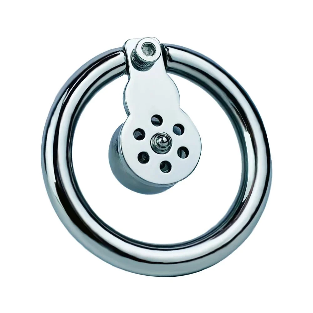 Total High 24mm 304 Stainless Steel Cage Device Chastity Belt for Men