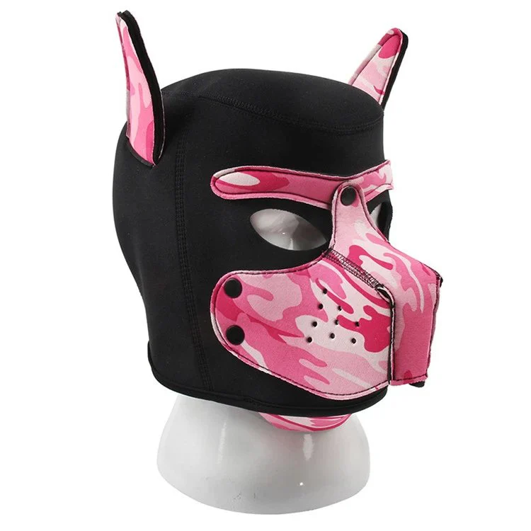 Adult Game Cosplay Bondage Fetish Dog Mask Sex Toys for Couples