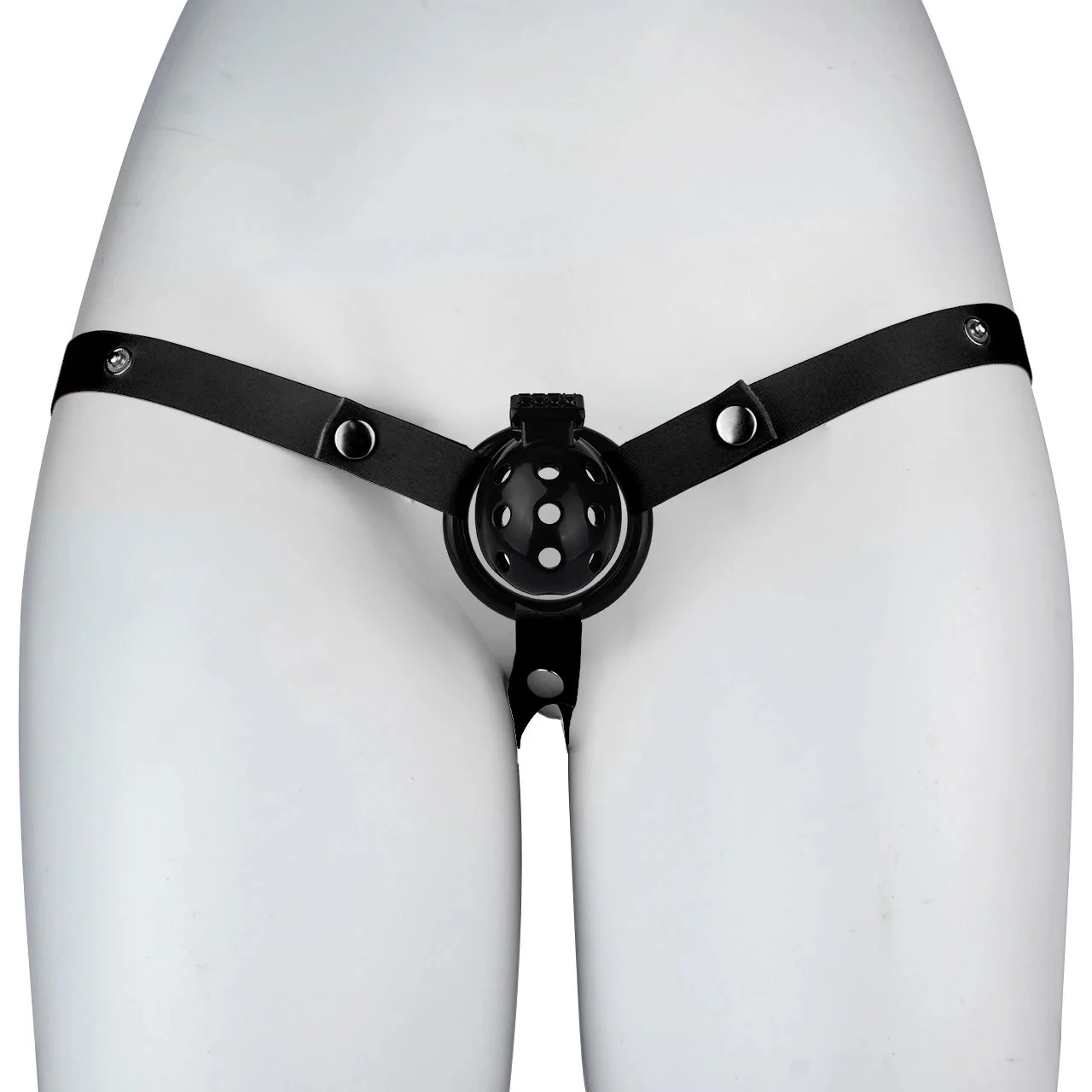 Three Colors Four Sizes to Choose FromMale Chastity CageMale Restraints for Bdsm Product LineResin Strap-on Chastity Cage
