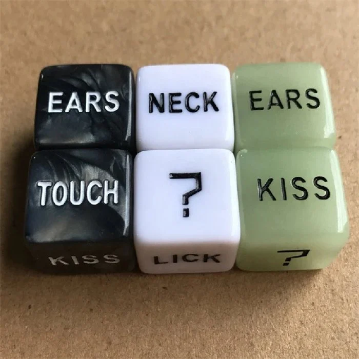 Adult Game 6pcs Sex Dice Set Couple's Gift Plastic Love Toys