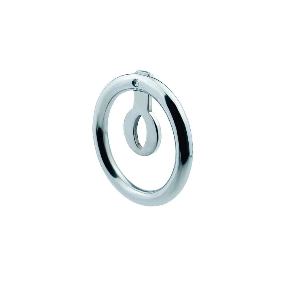 Stainless Steel Penis Rings Negative Chastity Cage Male Sex Toys Circular Ring Design Skeleton Chastity Device