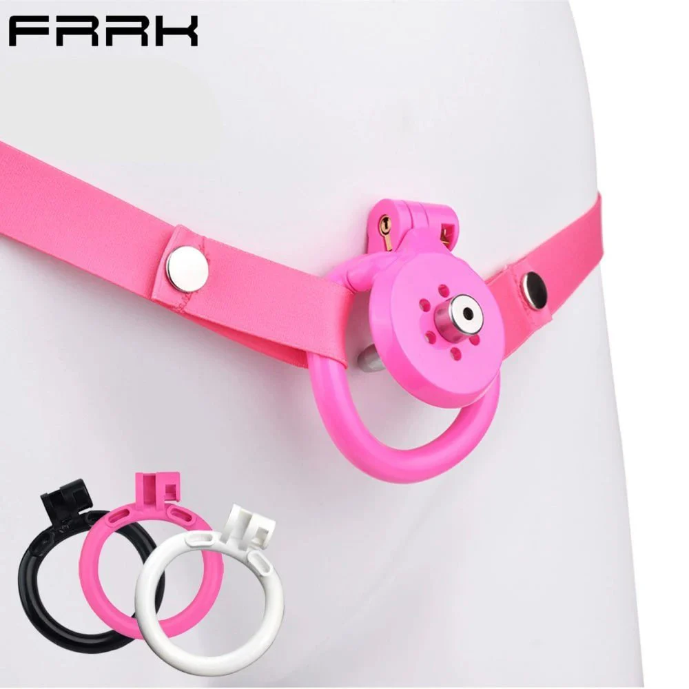 Resin Chastity Lock for Men Wearable Sex Toys Penis Wear CB Lock Chastity Device Alternative Sex Products