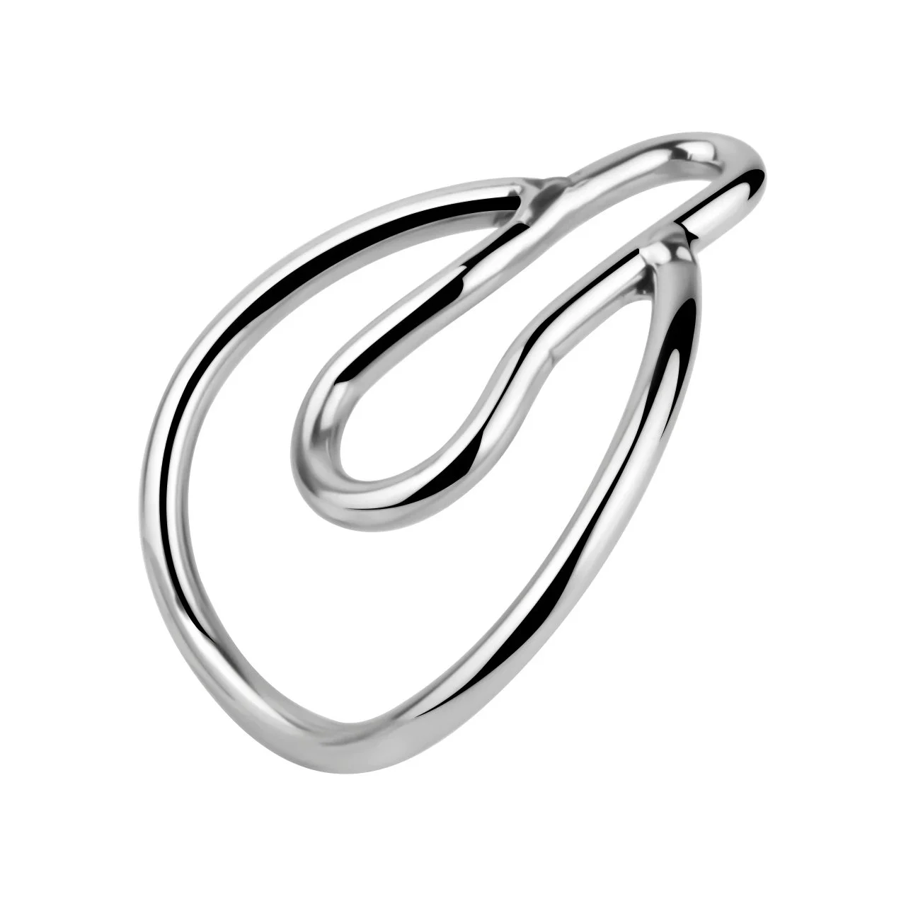 Stainless Steel Sissy Chastity Cages Clamp Male Penis Restraint Clamp Light and Breathable Invisible to Wear extreme Pleasure