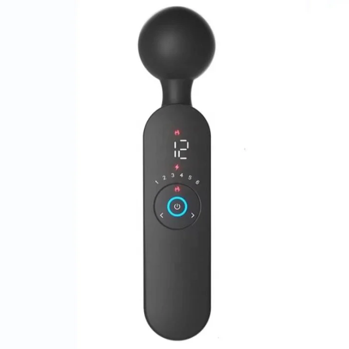USB Powered 12-Frequency Ares G-Spot Vibrator Wand Strong Vibration Sex Toys for Women's Clitoris and Vaginal Stimulating