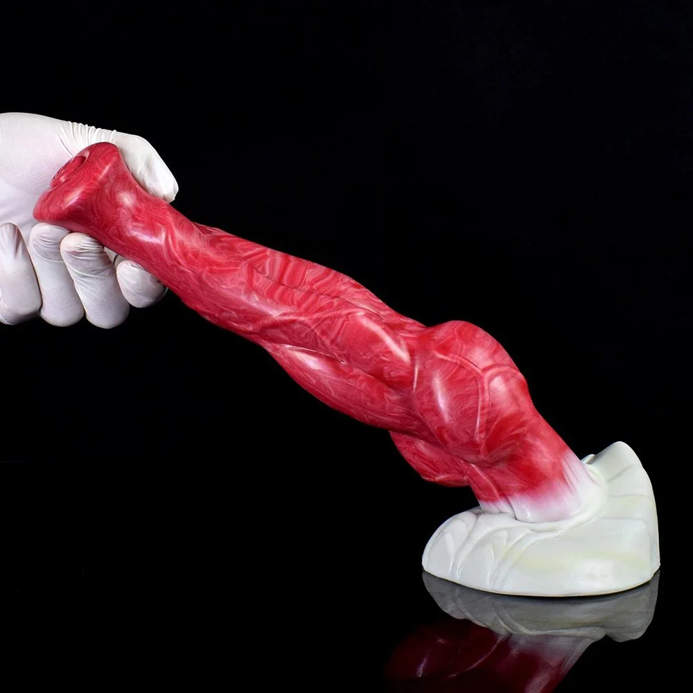 Animal Cock Dog Knot Dildo Strong Muscle Huge Vagina Anal Plug Sexual Fantasy Sex Toy for Women