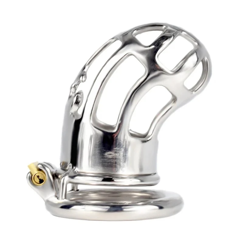 Total High 98mm 304 Stainless Steel SM Sex Toy Male Chastity Device Cage Chastity for Men