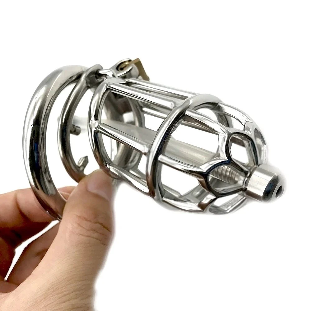Sex Shop 8.7cm Male Chastity Cage Juguetes Sexuales Erotic Toys Sex Adult Steel Chastity for Male Chastity Device