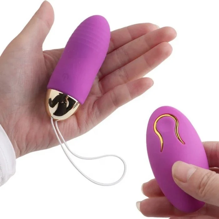 USB Powered 10-Speed Frequencies Remote Control Silicone Egg Vibrator Sex Toys Clitoris Stimulating for Women
