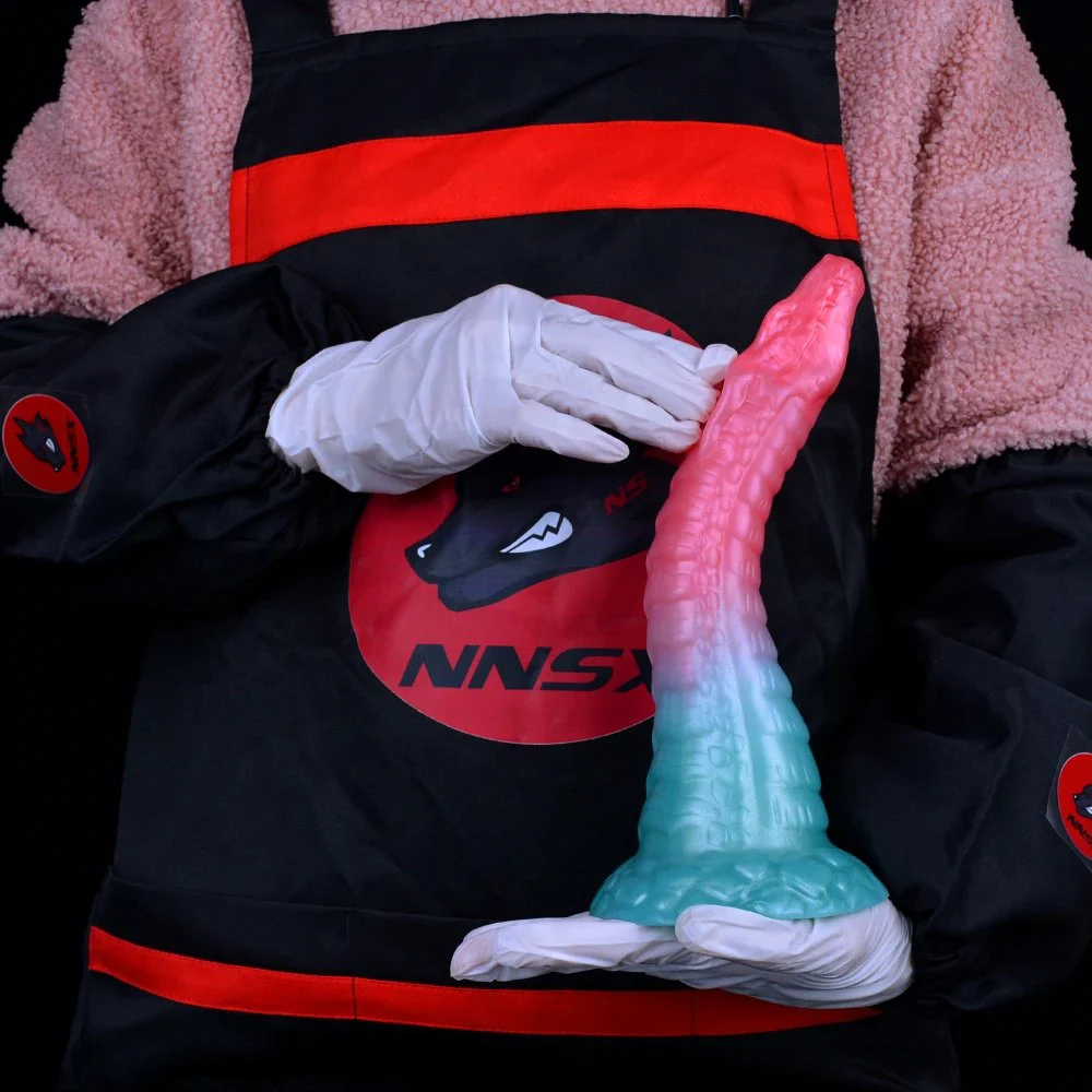 Alien Dragon Dildo Sex Toys Curved Shaft Adult Sex Toy for G-spot Anal Play With Dragon Scales Shape of a Dragon