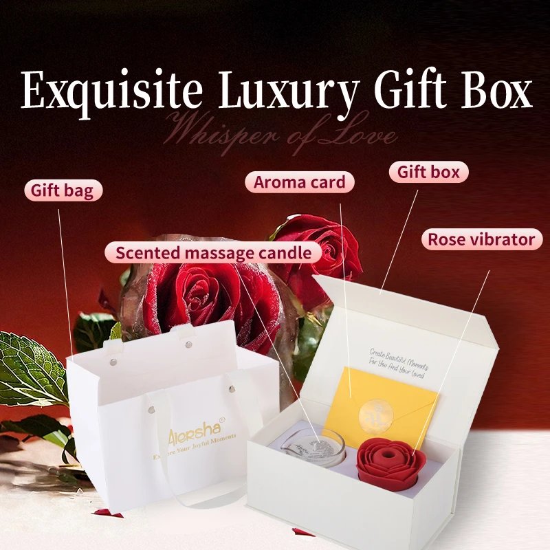 Luxury Couples Intimate Adult Products Romantic Valentines Day Gift Rose Sex Toy Erotic Lovers Sexual Sets