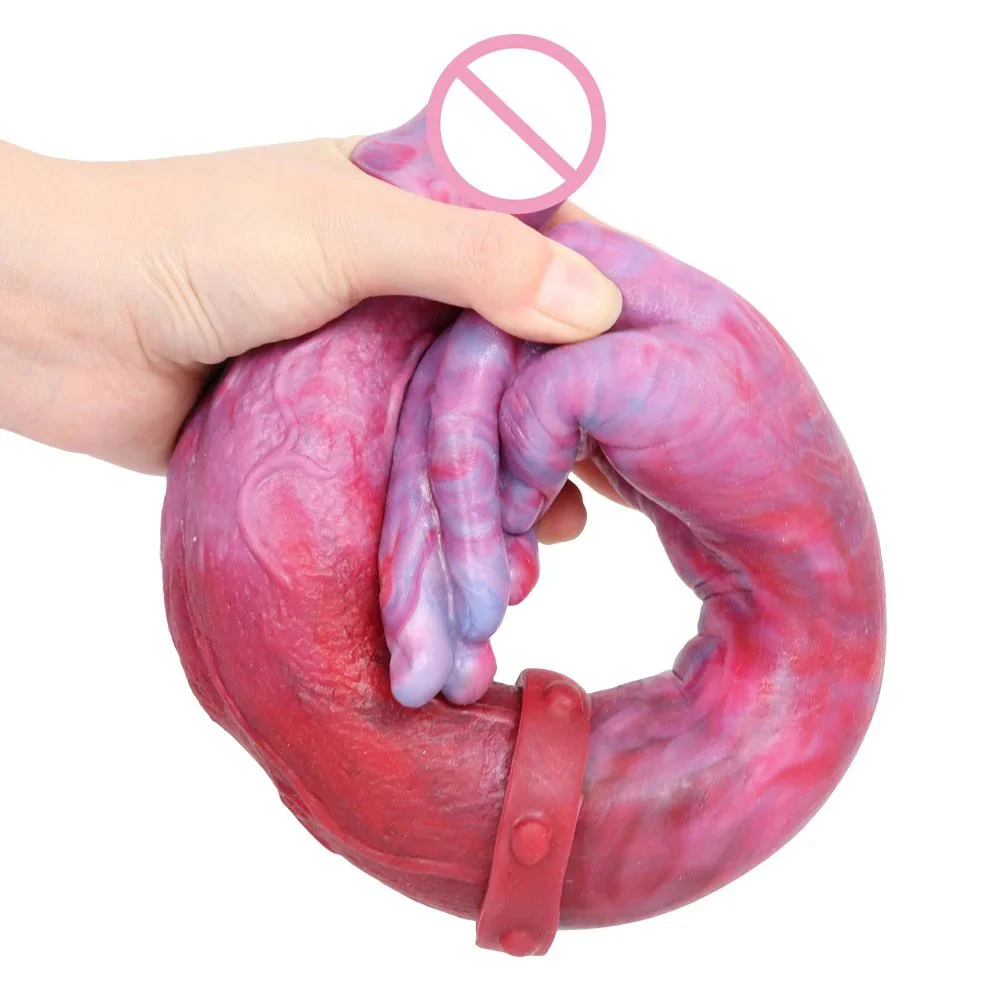 Arrival Magic Dragon Long Double Ended Dildo for Lesbian Sex Adult Women Rubber Rod Penis Sex