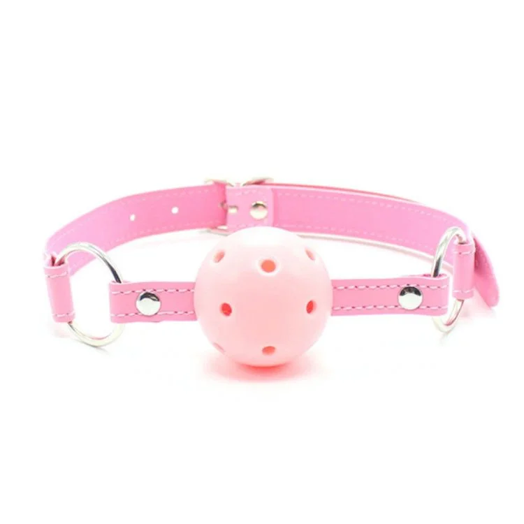 Adult Toys Couple Flirt Leather Mouth Ball Plug Fetter Sex Appeal