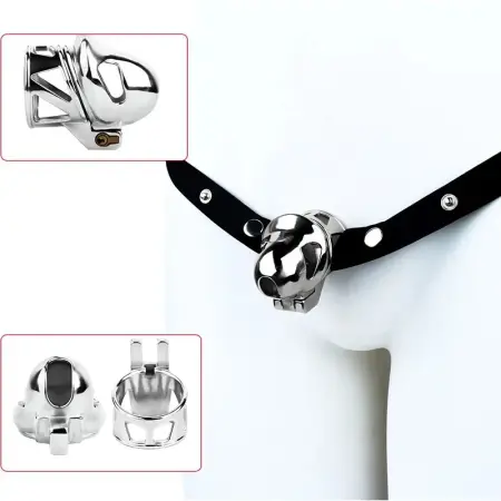 Stainless Steel Glans Chastity Cage for Men Breathable, Comfortable & Discreet Wearable Male Chastity Device