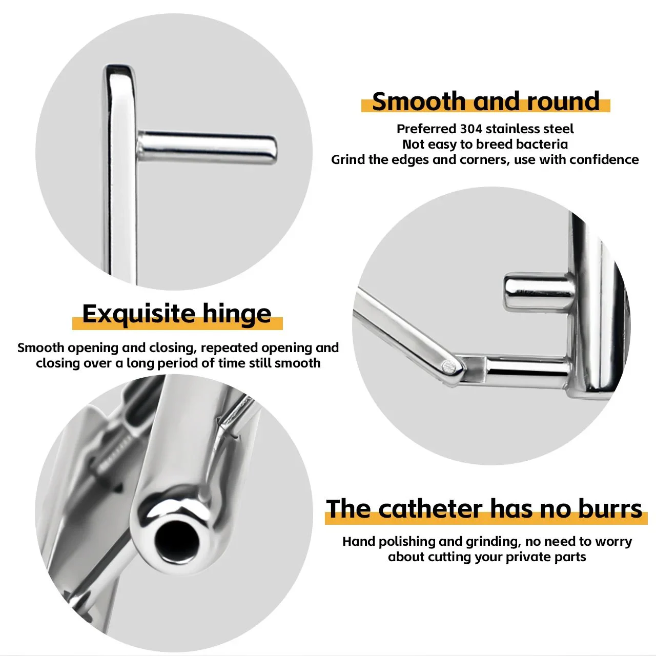 Stainless Steel Adjustable Urethral Dilator Double Side PA Piercing Penis Plug Ring Catheter Sounds Male Chastity Device