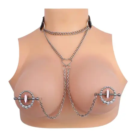 Nipple Clips Female Breast Fun Fetish Role Playing Game Metal Stainless Steel Couple Flirting Products Sex Toys1