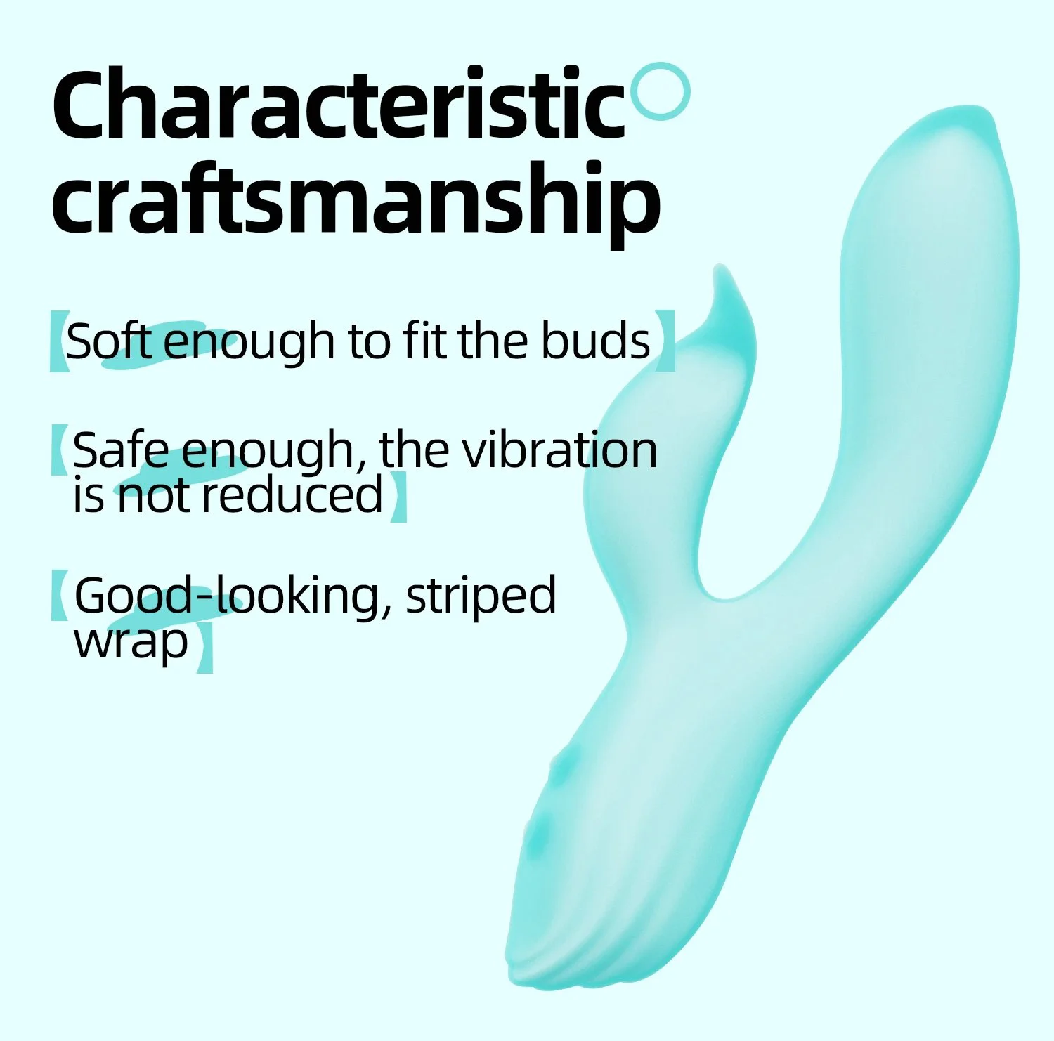 Strong Vibration Massage Stick for Women's G-Spot Stimulation USB Rechargeable IPX7 Waterproof 10 Speed 9 Frequencies Gift Box