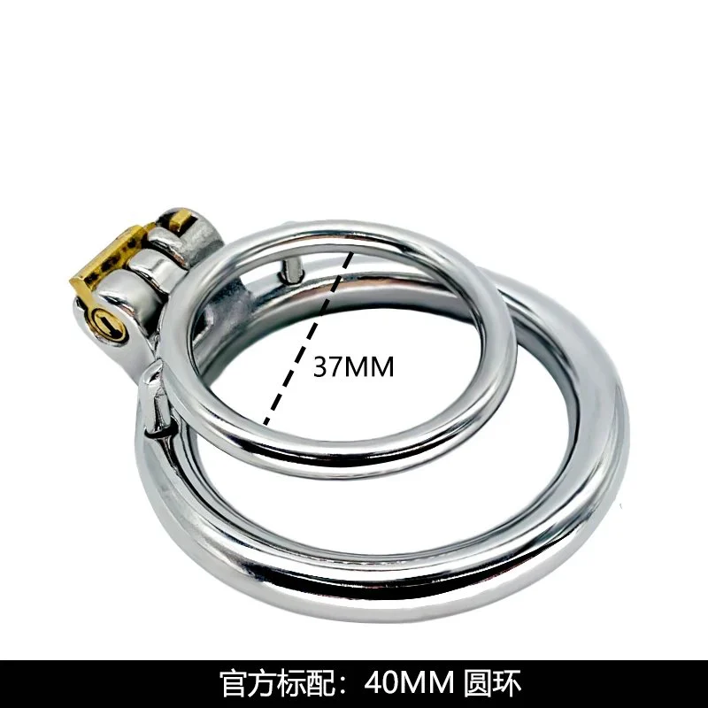 Stainless Male Chastity Lock Cock Cage Ring Chastity Device Chastity Cages Sex Toys for Men